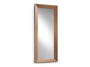 MATERICA - Rectangular framed wall-mounted wooden mirror _ i 4 Mariani